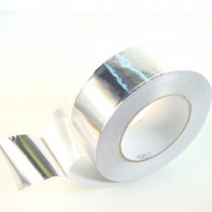 x 50 L yd. IPG 9202 UV Resistant Removable Silver Aluminum Foil Tape 2 W in 
