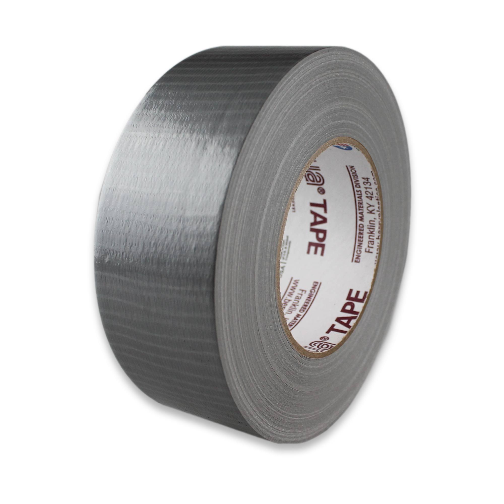 Lenght. T.R.U Utility Grade Cloth Duct Tape 2" Wide X 60 Yd Gray 