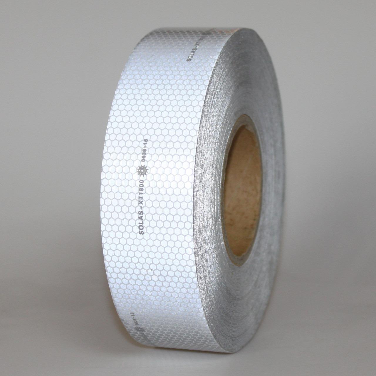 Self-Adhesive Retro-Reflective Solas Tape Hi-Viz tape 50mm x 2m Marine Glint 