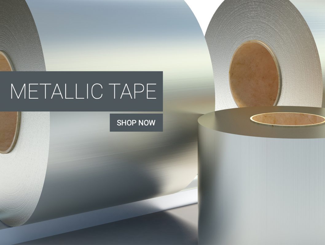 Metallic Tape banner Tape Depot®